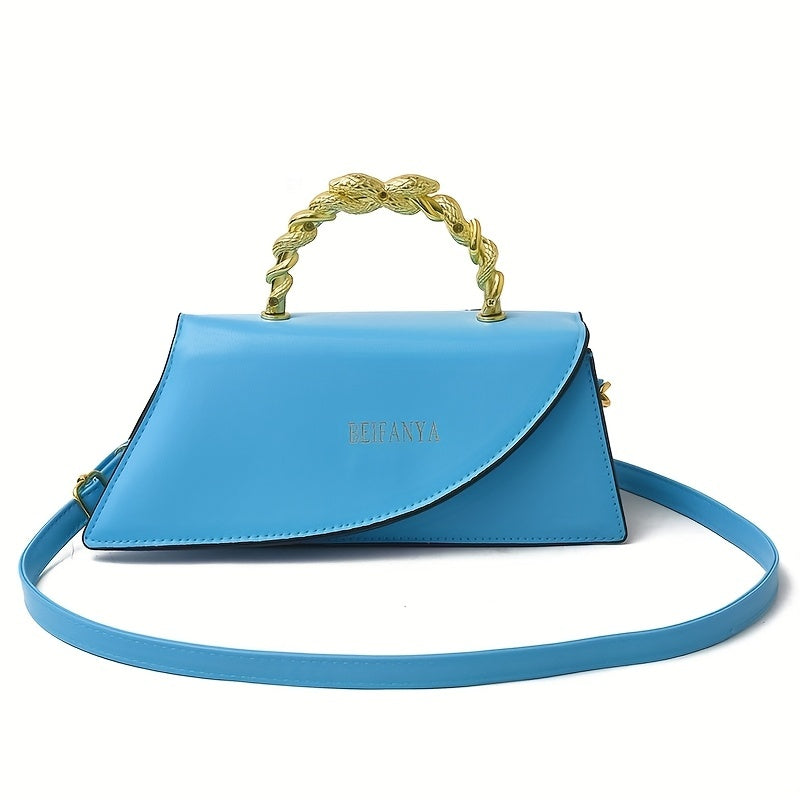 PU Women's Shoulder Bag, Multifunctional Crossbody Bag With Large Capacity