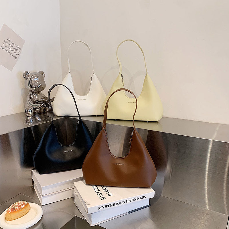 Retro European & American Style Shoulder Handbag – Simple & Elegant Design