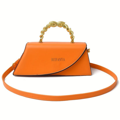 PU Women's Shoulder Bag, Multifunctional Crossbody Bag With Large Capacity