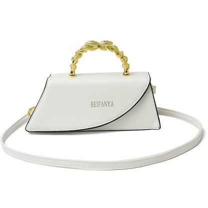 PU Women's Shoulder Bag, Multifunctional Crossbody Bag With Large Capacity