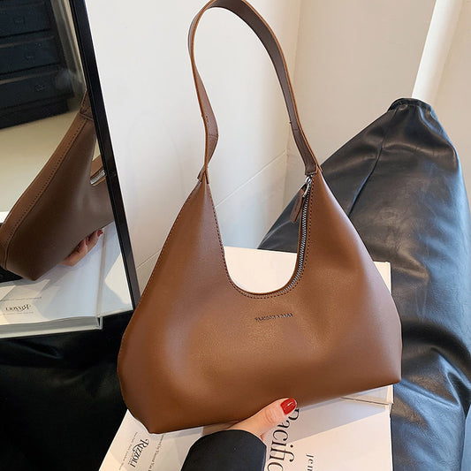 Retro European & American Style Shoulder Handbag – Simple & Elegant Design