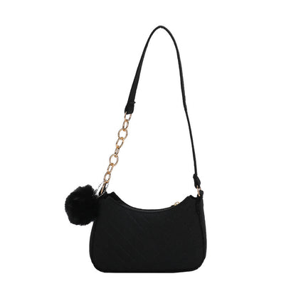 Casual Women's New Retro Solid Color Shoulder Messenger Bag